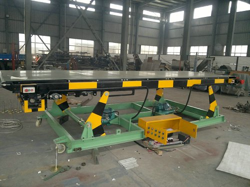 升降皮带输送机