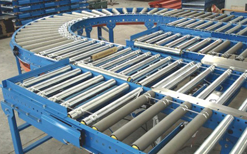 转弯辊筒输送机